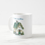 Kids Christmas Mug - Personalized Holiday Home Koffiemok (Voorkant links)