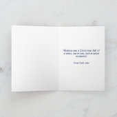 Kids Christmas Santa Space Adventure Feestdagen Kaart (Binnen)