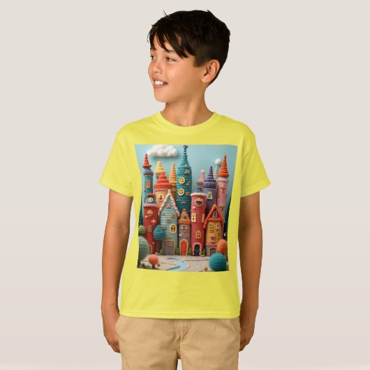 Kids colony t-shirt (Voorkant volledig)