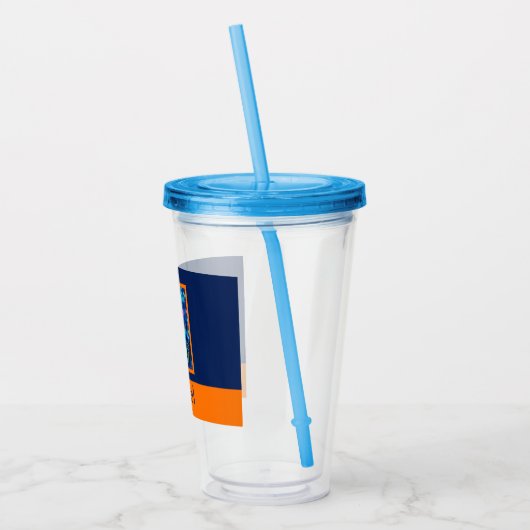 Kids Colorful Fish Acryl Drinkbeker (Links)