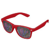 Kid's Colorful Undersea Retro Sunglasses Retro Zonnebril (Gekanteld)