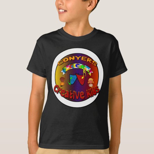 Kid's Conyers Creative Kids T-Shirt (Voorkant)