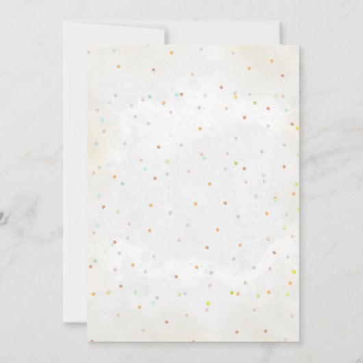 Kids Cooking Birthday, Kitchen Baking Chef  Kaart (Achterkant)