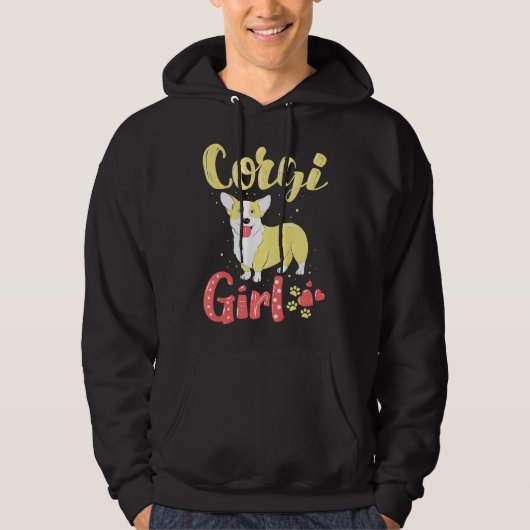 Kids Corgi Hoodie (Voorkant)