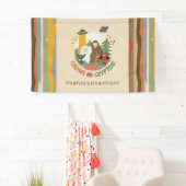 Kid's Cryptid Birthday Banner (Insitu)