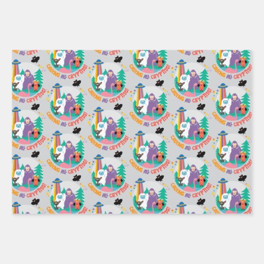 Kids Cryptid Inpakpapier Vel (Voorkant)