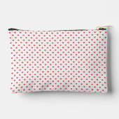 Kids cute ladybugs add a name red white etui (Achterkant)