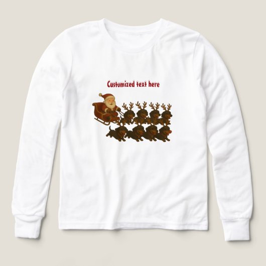 Kids Dachshund Christmas (Voorkant)