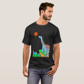Kids Dino Planet & Dinosaurs In Space 2 T-shirt (Voorkant volledig)