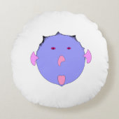 kids doll pillow rond kussen (Voorkant)