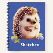 KIds Egel Schets  Notitieboek (Voorkant)