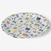 Kids Eid Mubarak Paper Plates – Colourful Islamic Papieren Bordje (Gekanteld)