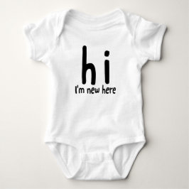 Kids en babyhoek - hallo, ik ben nieuw hier romper