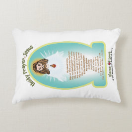 Kids FOL Mama Mary Icon + Unity Prayer Accent Pill Kussen