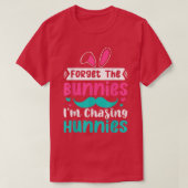 Kids Forget The Bunnies I'm Chasing Hunnies Toddle T-shirt (Design voorkant)