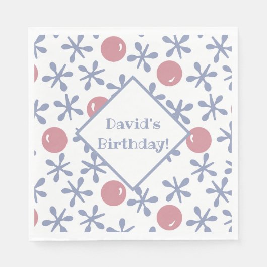 Kids Fun Jacks Game Birthday  Servet (Voorkant)