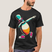 Kids Funny Bowling Tee Bowling Pin Dabbing Dab Bow T-shirt (Voorkant)