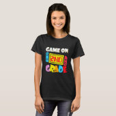 Kids Game On 2nd Grade Gaming First Day Back To Sc T-shirt (Voorkant volledig)