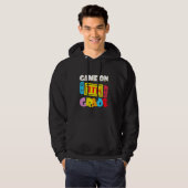 Kids Game On 7th Grade Gaming First Day Back To Sc Hoodie (Voorkant volledig)