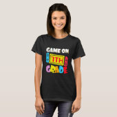 Kids Game On 7th Grade Gaming First Day Back To Sc T-shirt (Voorkant volledig)