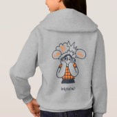 Kids - Girls grey hoodie (Achterkant)
