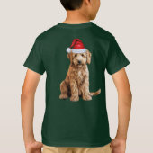 Kids Goldendoodle Dog Lover Funny Christmas T-shirt (Achterkant)
