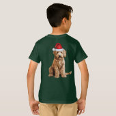 Kids Goldendoodle Dog Lover Funny Christmas T-shirt (Achterkant volledig)