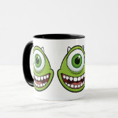 Kids Green One-Eyed Monster Cute Funny Mug Mok (Voorkant links)