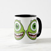 Kids Green One-Eyed Monster Cute Funny Mug Mok (Voorkant rechts)