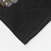 Kids Halloween Construction Trucks Costume Toddler Fleece Deken (Hoek)