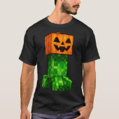 Kids Halloween Gamer Xel Jack O Lantern Pumpkin Bo T-shirt (Voorkant)
