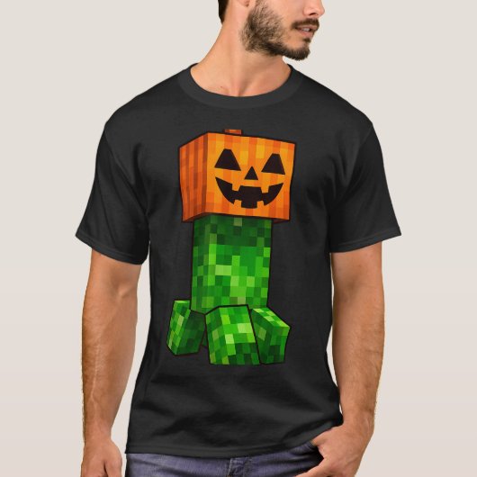 Kids Halloween Gamer Xel Jack O Lantern Pumpkin Bo T-shirt (Voorkant)