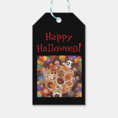 Kid's Halloween Party Cadeaulabel (Achterkant)