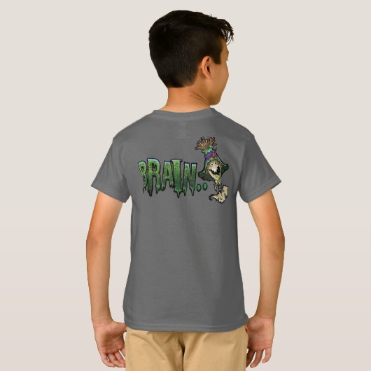 Kids Halloween tee shirt (Achterkant volledig)