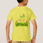 Kids Happy Birthday Tee T-shirt (Achterkant)