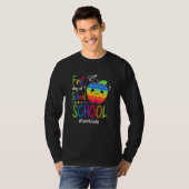 Kids Happy First Day Of School Lunch Lady Pop It T-shirt (Voorkant volledig)