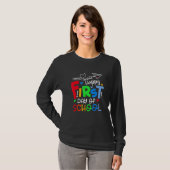 Kids Happy First Day Of School  Students Teachers T-shirt (Voorkant volledig)