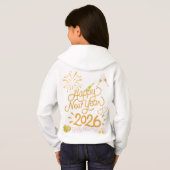 Kids Happy New Year T-Shirt (Achterkant volledig)