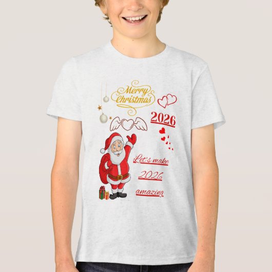 Kids Happy New Year T-Shirt (Voorkant)