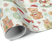Kids Holiday Wrapping Paper Cadeaupapier (Rol Hoek)