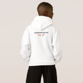 Kids Hoodie Best Chirps Hockey Slippery (Achterkant volledig)