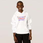 Kids Hoodie Best Chirps Hockey Slippery (Voorkant volledig)