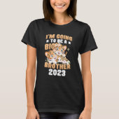 Kids I'm Going To Be A Big Brother 2023 Pregnancy T-shirt (Voorkant)