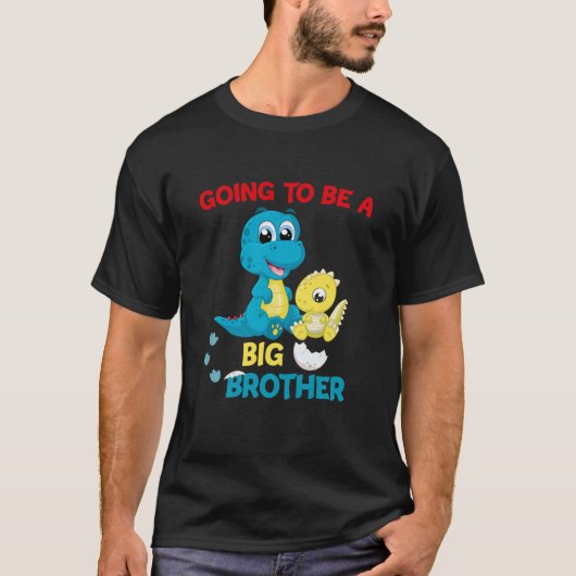 Kids I'm Going To Be A Big Brother 2023 T-shirt (Voorkant)