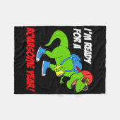 Kids Im Ready For A Roarsome Year Back To School D Fleece Deken (Voorkant (Horizontaal))