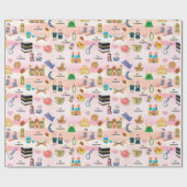 Kids Islamic Gift Wrap – Colourful Eid & Ramadan Cadeaupapier (Vlak)