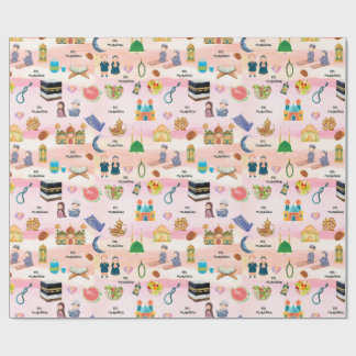 Kids Islamic Gift Wrap – Colourful Eid & Ramadan Cadeaupapier