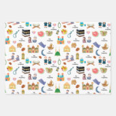Kids Islamic Gift Wrap – Colourful Eid & Ramadan Inpakpapier Vel (Voorkant 2)