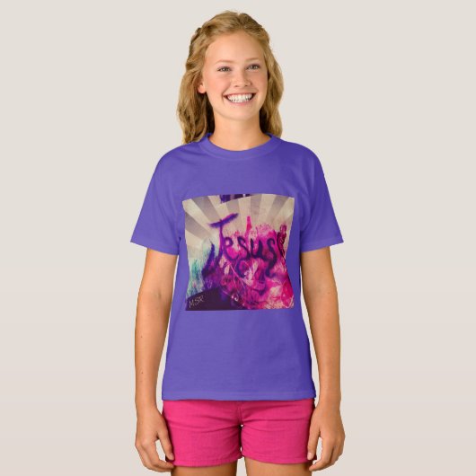 Kids Jesus T-shirt  (Voorkant volledig)