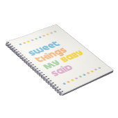 Kid's Journal Sweet Things Child Keepsake notebook Notitieboek (Rechterzijde)
